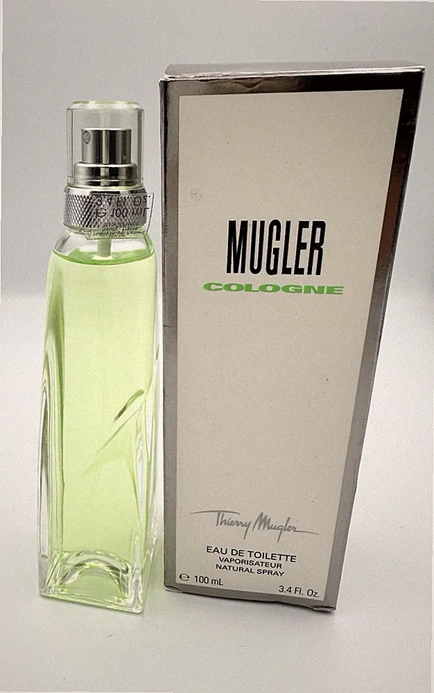 MUGLER COLOGNE BY THIERRY MUGLER 3.4 3.3 OZ 100ml EDT SPRAY New Rare