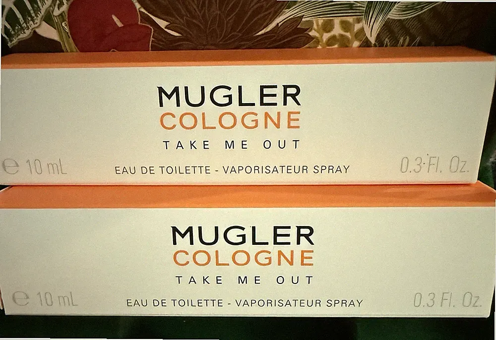 Mugler cologne - TAKE MEOUT 10 Ml/ 0.3 oz. (unisex) New In Box EDT