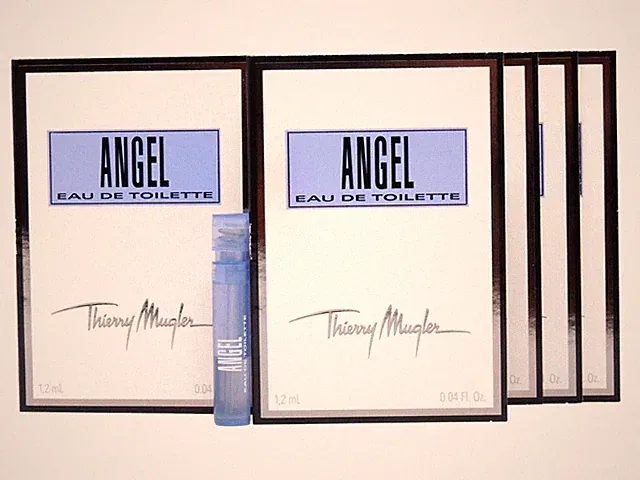 THIERRY MUGLER ANGEL EDT 1.2ml .04fl oz x 10 PERFUME SPRAY SAMPLES